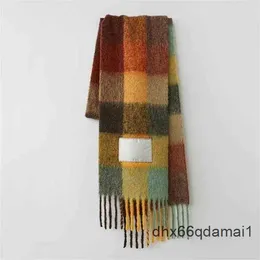 kasjmier sjaal Heren AC dames algemene stijl deken dames kleurrijke plaid8LKYPF Levenssjaal Dames Kasjmier Rode Winter Sjaal Dikke Oversized Sjaals Wraps SG10