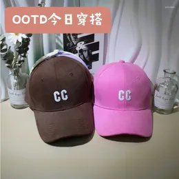 Ball Caps Logo C Baseball dla kobiet mężczyzn list haft haft bawełniany kapelusz snapback unisex sun bonnet casquette oddychający solidny kolor