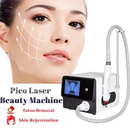 Tragbare Pico Tech Laser-Schönheitsmaschine, verschiedene Farben, Tattooentfernung, Gesichtshautverjüngung