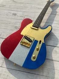 Telex guitar, Thai Lai, imported alder body, color matching and today's bright light, lighting, map finger plate, lighting package