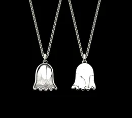 2022 NYA RETRO Cutout Design Sliver Women Men Skeleton Halsband Streetwear Ghost Chain Necklace Choker Luxury Jewelry1696884