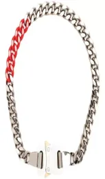 Chains Alyx 9SM Twocolor Pendant Necklaceシンプルで多目的なカップルと同じ機能スタイルのinsassoriesschains3036363