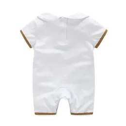 Rompers 100 ٪ Cotton Baby Rompers Boy Girl Kids Designer 12 yegborn sister sleeves phemsuit hat bibs 3 قطعة مجموعة الملابس g007197n