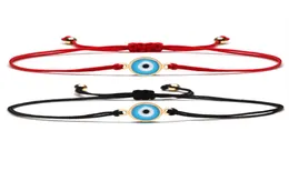 S2229 Gioielli di moda Simbolo turco Bracciale malocchio Braccialetti di perline fatti a mano in resina con occhi azzurri4175061