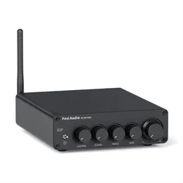 Alto-falantes 2022 Novo Fosi Áudio Bluetooth Amplificador de potência de som 2.1 canais Amp Receptor de áudio para alto-falante subwoofer 165Wx2 + 350W BT30D PRO