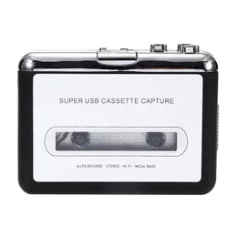 Portable Tape to PC Super Cassette To MP3 Audio Music CD Digital Player Converter Capture Recorder 231226