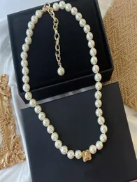 Collar de cadena larga de diseño Individual, nuevo producto, cadena de perlas elegante salvaje para mujer, collares, suministro de joyería exquisita NRJ2208630