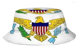 ベレットバージン諸島旗パターン帽子屋外ハットサンキャップセントクロアカリブンベレットベレツベルツウェンド224364993