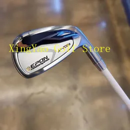 Golf kulüpleri epon af 706s erkekler iorn set yumuşak demir dövme 8 adet (5,6,7,8,9, p, a, s) çelik/grafit şaft ile başlıklı kavşaklar ferrules özelleştir bana iletişime geç