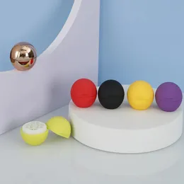 60 x puste pojemniki na balsam w kształcie serca 0,24 unz/7 ml wargę po połkowie gloska DIY Ball Ball Gloss Cosmetics Cosmetics Próbka