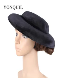 Högkvalitativ 30 cm stor fascinator bas vinter flanellette hatt bas bröllop kentucky derby ascot race accessoarer ha3380639