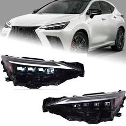 Faróis automáticos para lexus nx200t lâmpada principal 20 22-2023 nx300h led farol nx200 nx300 faróis de sinal drl