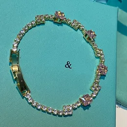 Pulseira designer pulseira pulseira de luxo pulseiras designer para mulheres design diamante moda cor sólida pulseira dia dos namorados giftjewelry caixa de presente muito bom
