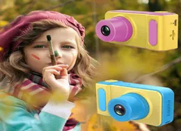 K7 Kids Camera Mini Digital Cam Cute Cartoon Cameras for Childs Kids Toy Children Birthday Present Support Multilanguage med Retail5547507
