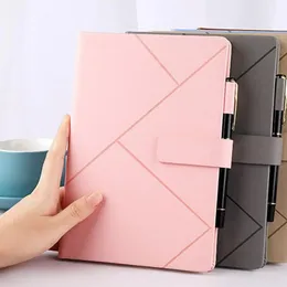 Цветной блокнот Macaron формата А5, деловой блокнот, простой корейский вариант, ежедневник для деловых встреч, дневник 231226