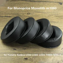 إكسسوارات shepeske she shepes earpad for monoprice monolith m1060 سماعة سماعة سماعة سماعات السيارة وسادة أذن بديلة لذيذ Audeze LCD2 LCD3 Th900 NHH1