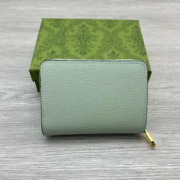 Portafoglio con zip portafogli firmati da donna porta carte di alta qualità borsa di lusso flip zero portafogli portamonete pochette con scatola