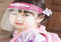 Çocuklar Çocuk Güvenlik Yüz Kalkanı Şeffaf Tam Yüz Kapak Şapka Koruyucu Film Aracı Antifog Premium Pet Malzeme Yüzağı 6530392