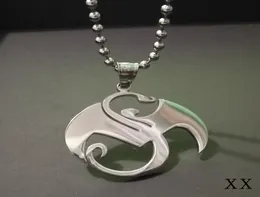 Tech N9ne STRANGE MUSIC CHARM PENDANT Stainless Steel Jewellery Juggalo 1 28IN ship Accept personality custom1720498