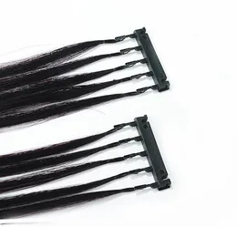 2020 Nuovi prodotti di seconda generazione Estensione dei capelli con punta 6D per estensione veloce dei capelli Remy Pre Bond I Tip Loop Micro Ring Hair 100g2160619