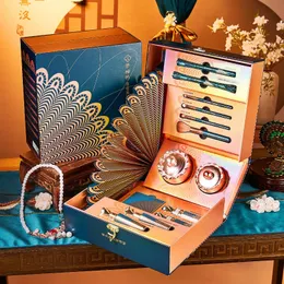 Косметический набор в коробке с воздушной подушкой BB-кремовая помада, 13 предметов, цветной макияж для девочек и женщин, Maletas de maquiagem profissional completa 231226