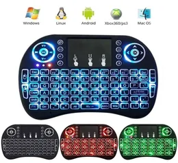 I8 24G Flying Squirrel mini wireless keyboard dry lithium electric three color backlight running horse light1619371