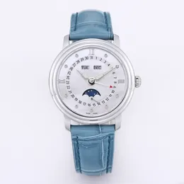 JB 3663 Motre Be Luxe Luxury Watch Wristwatch 35mm 6763 Automatisk mekanisk rörelse stålfodral läder relojes remmar