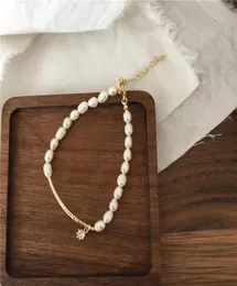 Pearl Splice Beaded Bracelet Simple Fashion Pop Female Jewelry Strands Valentine039s Day Gift A Social Gathering9196258