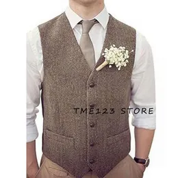 Colete masculino de espinha de peixe com decote em v, colete de casamento formal, jaquetas masculinas, ternos elegantes