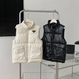 Kvinnor västar mode ner jackor Kvinnor Parka Silm Vest Par Kläder Fashion Warm Outterwear Puffer Jacket