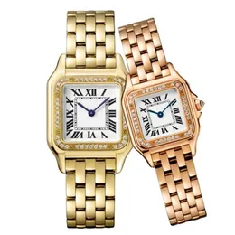 Relógios femininos dial ouro prata aço inoxidável quartzo senhora relógio com diamante congelado relógio elegante relógios de pulso montre de luxe g2402