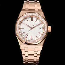 Damenuhr, automatisches mechanisches Uhrwerk, Designer-Uhren, 37 mm, Edelstahl, Business-Saphir-Armbanduhr, modisches Armband, Montre De Luxe Damenarmband