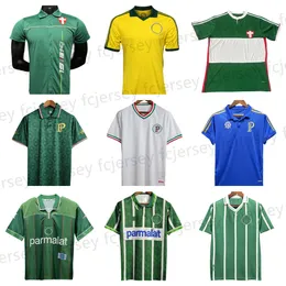 1993 96 99 Retro Palmeira R. Carlos Soccer Jerseys 22 23 2014 15 Edmundo Zinho Rivaldo Evair Green Football Shirts Mens Mundurs