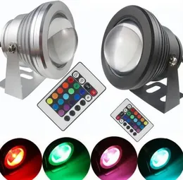 SpasHG LED luz subaquática colorida à prova d'água LED luzes subaquáticas fonte de hotel piscina lâmpada decoração de festa 1000LM RGB 10W 12V cls361