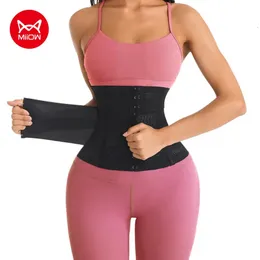 Miiow 3-delad midjetränare korsett kvinnor bindemedel shapers mage wrap body formewear bantbälte platt mag träning bälte 231225