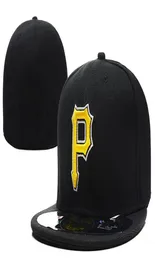 Whole 2020 New Men039s Pirates On Field Style Baseball Equipado Chapéus Sport Team Logo Bordado Full Closed Caps Out Door Fa1675541