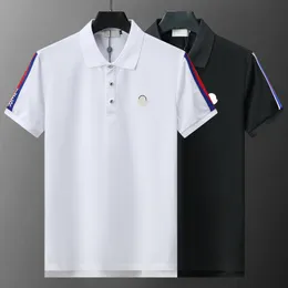 Męska koszula polo projektant man t-koszuli swobodni mężczyźni golf letnia koszulka haft haft haft haft street top tee azjatyckie rozmiar m-xxxl
