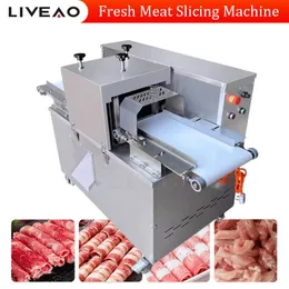 Restaurant Chicken Breast Strip Cutter Fresh Chicken Meat Stripping Slicing Machine
