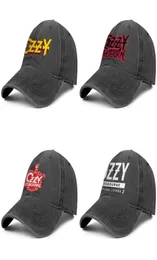 Ozzy Osbourne osbourne berretto da baseball in denim da uomo e da donna cool designer personalizzato originale sportivo vintage trendy carino cappelli Logo Vector r6608634