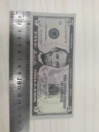 Copy Money Actual 1:2 Size US Dollar Counterfeit Money US Dollar Prop Money Toy Counterfeit Dollar Gun Money Bar Atmosphere Stage Birthday Party