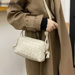 Loops Bag Bottegaaveneta Bags Womens Woven Liten Square 2024 Ny Underarm Candy Color Texture Niche Childrens Cross Female FRJ