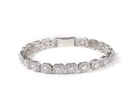 2021 Bracciali in cristallo di diamante da donna Bracciale con zirconi quadrati da 9 mm per uomo e donna8867083