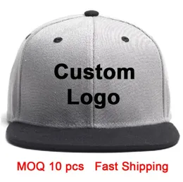 CAPT CAP 3D Tembroidery Logo Flat Brim Tennis Hip Hop Tour Full Close Trucker Baseball Sport Snapback HA4672456