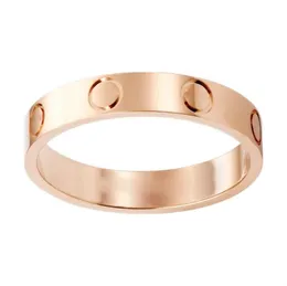 Love Screw Ring Rings Classic Luxury Designer Jewelry Women Titanium Steel Alloy Gold Silver Rose Never Fade Not Allergic 4 57397164