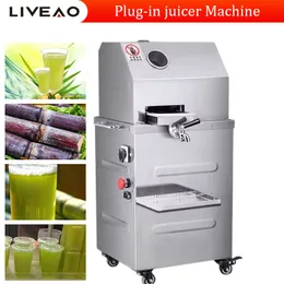Elektrikli şeker kamışı sıkma ekstrakting makinesi endüstriyel ticari şeker kamışı pres suyu meyve suyu