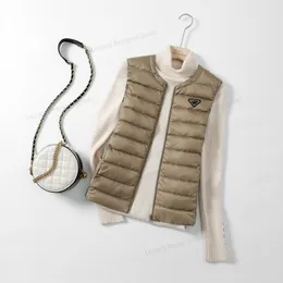 Designer New Style Sweet Detachable Sleeves Two Wear Bread Warm White Down Jacket Women's Vest Coat Luxury Brand Vest Coat