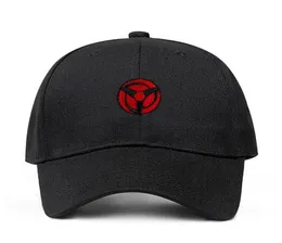 Uchiha Obito Kakashi Sharingan Dad Hat 100% Cotton Baseball Caps Embroidery Snapback Hats Anime lovers dropship1589044