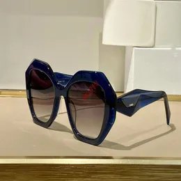 Солнцезащитные очки Symbole Крупногабаритные солнцезащитные очки из ацетата, характеризующиеся толстыми геометрическими линиями и объемными объемами, женские и мужские солнцезащитные очки Fa2962