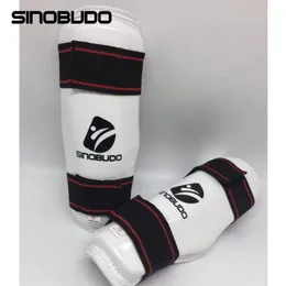 Sinobudo itf est taekwondo caneleiras protetoras taekwondo guardas de perna taekwondo-protetor conjuntos de boxe alto 231225