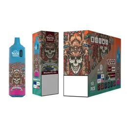 Original Bang Tornado 12000Puffs Caixa de dispositivo descartável Mod 12K Puffs 23ml Barra pré-preenchida Pod de óleo Malha-Bobina Vaporizadores recarregáveis Pen Stick com caixa de embalagem